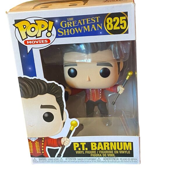 Funko Pop! Movies The Greatest Showman 825 P. T. Barnum Vinyl Figure Vaulted NIB - Picture 1 of 7